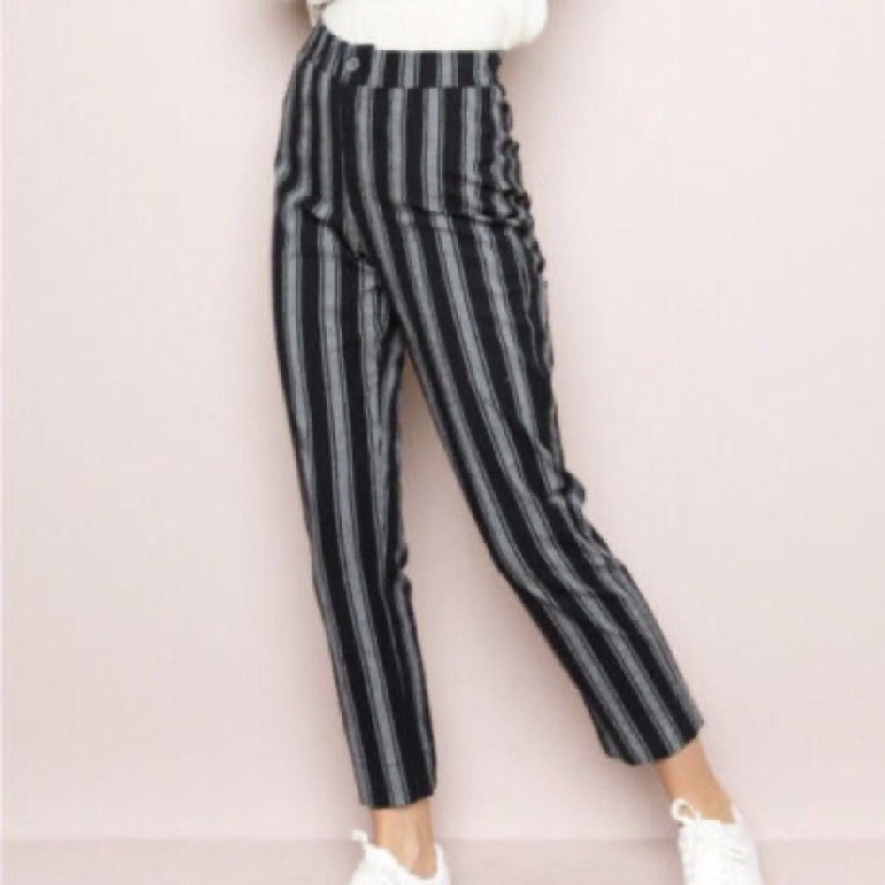 Brandy Melville Striped Tilden Pants